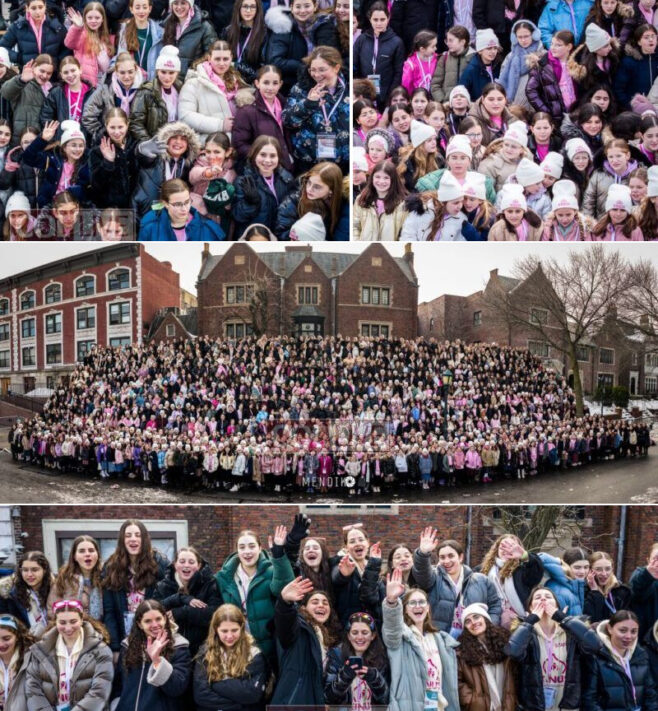 Young Shluchos Pose for Own Group Photo
