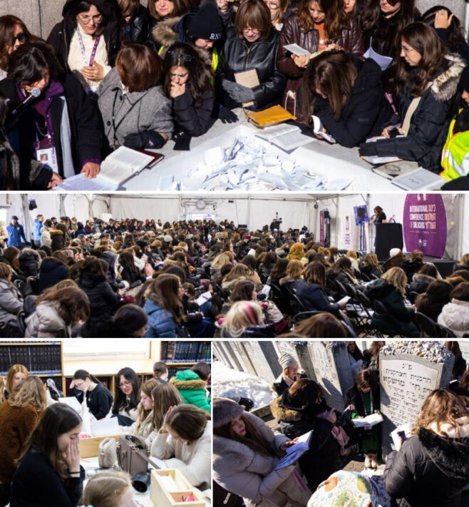 Shluchos Mark Chof Beis Shevat at the Ohel