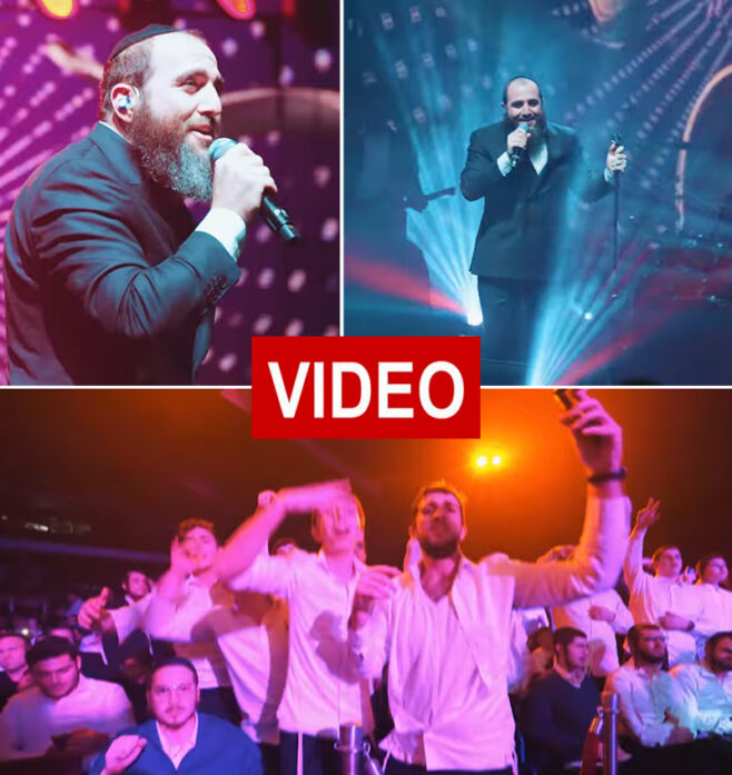 Boruch Sholom Gives Energetic Live Performance of Hits Boruch Sholom Gives Energetic Live Performance of Hits