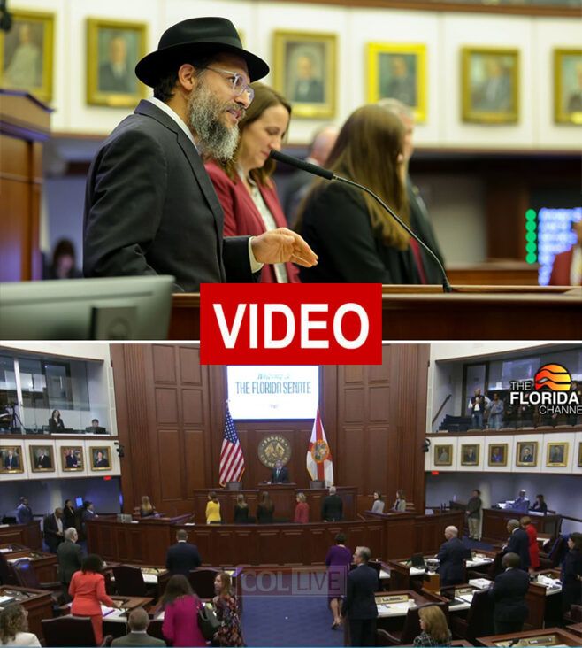 Shliach Delivers Opening Prayer at the Florida Senate