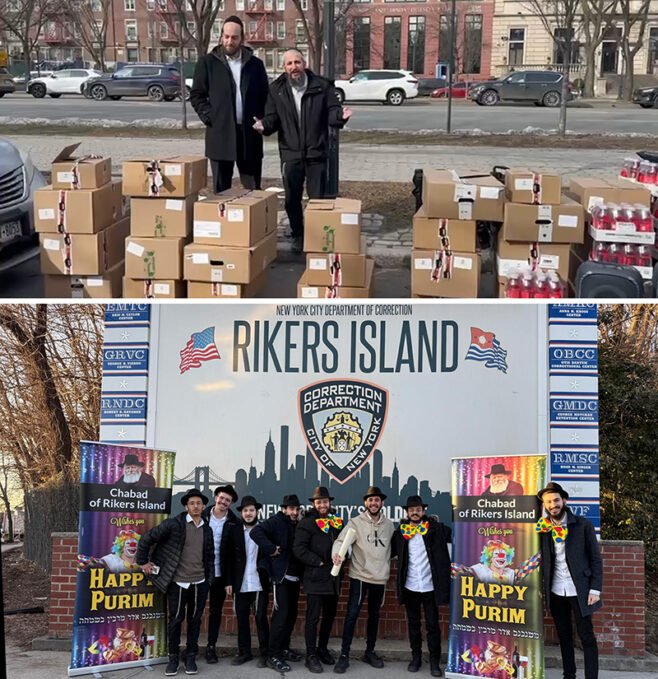 Purim Joy and Mivtzoim Reach Rikers Island