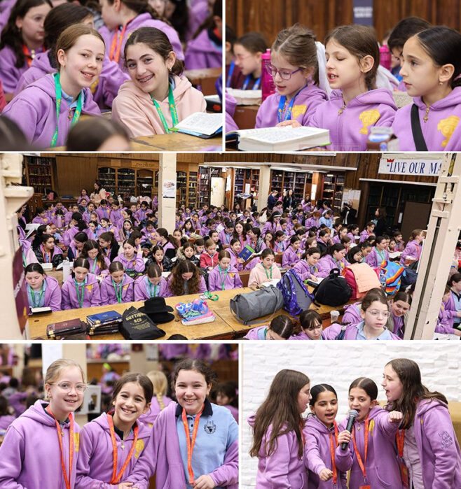 Girls Chidon Trip Began With Davening at 770