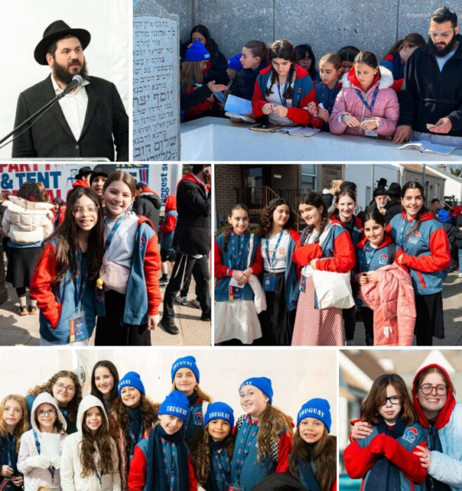 Jewish Families Gather at the Ohel to Begin CKids Shabbaton