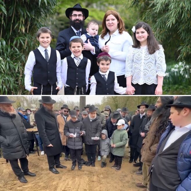 Children of 43-Year-Old Berlin Shliach Recite Kaddish
