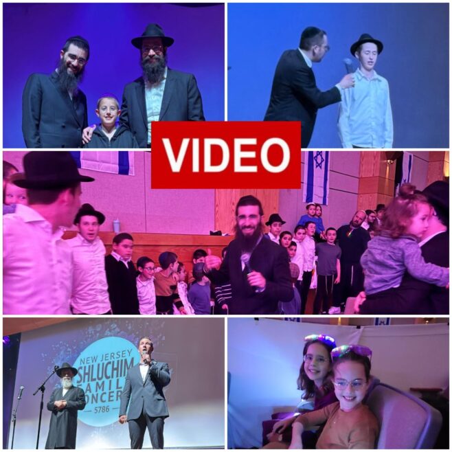 NJ Shluchim Families Gather for Chol Hamoed Concert