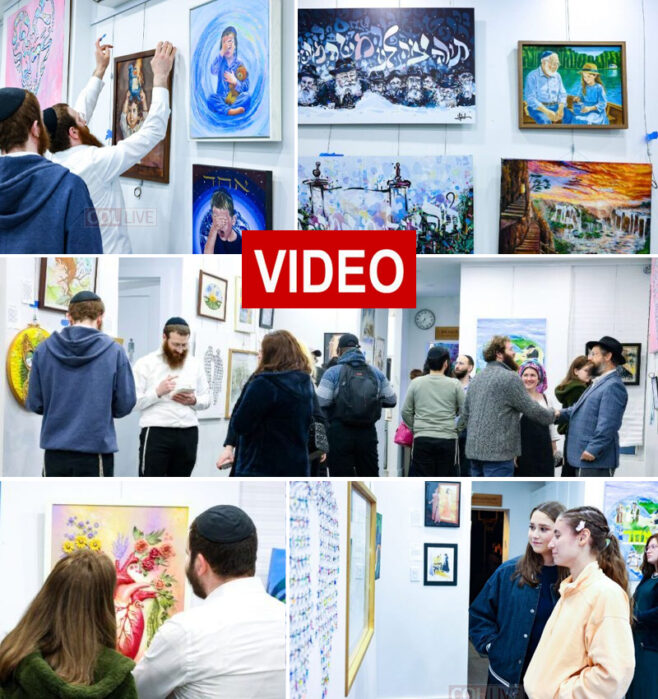 Brooklyn Gallery Hosts Opening Night of Chassidus in Color