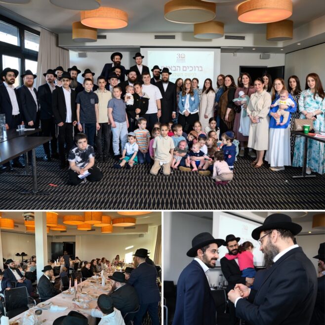 13 Shluchim Families Gather in Berlin for Kinus 13 Shluchim Families Gather in Berlin for Kinus