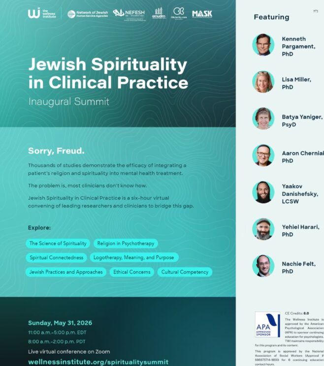 Groundbreaking Conference on Spirituality and Mental Health
