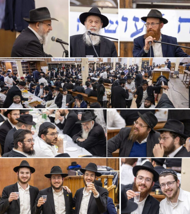 Pesach Sheini Marked With Farbrengen at 770 Pesach Sheini Marked With Farbrengen at 770