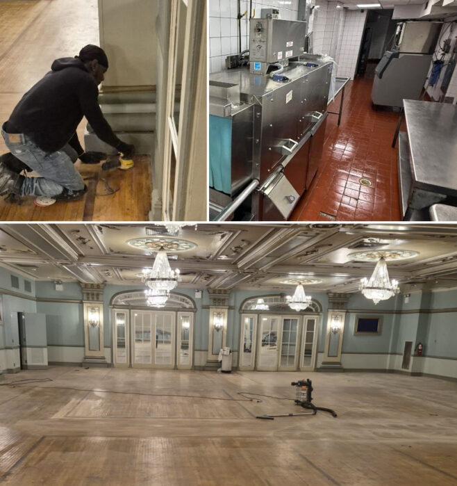 Many Upgrades to Oholei Torah Ballroom Before Wedding Season
