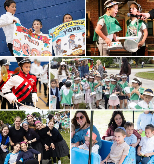 Cheder Chabad Florida Celebrates Lag B’Omer with Parade and Fair