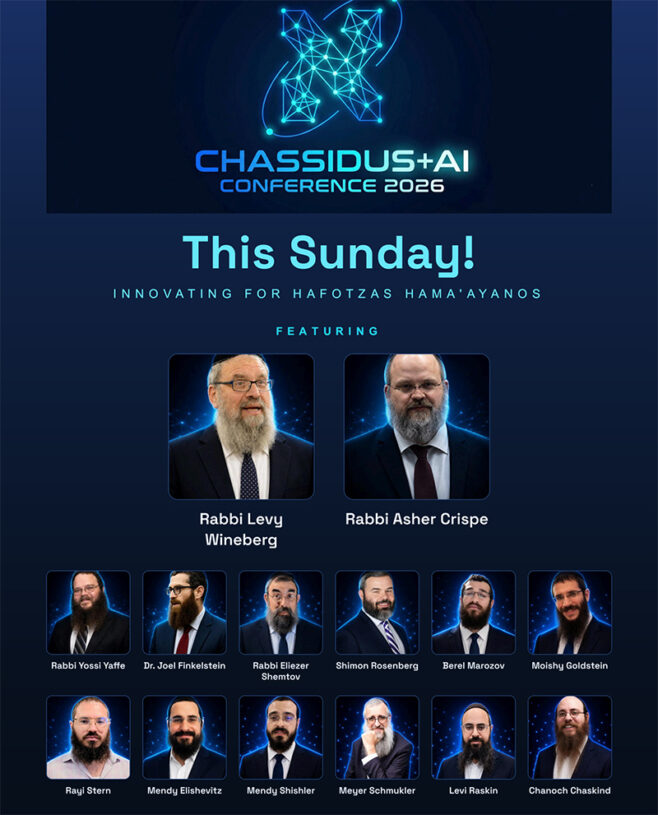 This Sunday: Full Speaker Lineup for Chassidus+AI 5786