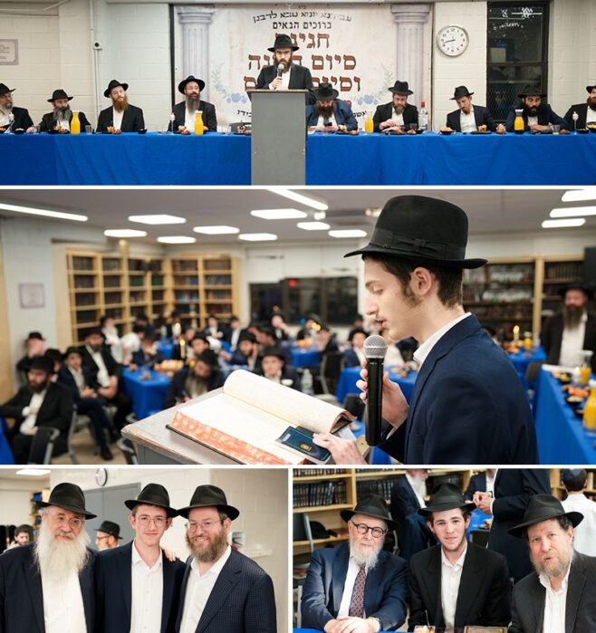 Oholei Torah Mesivta Bochur Completes Entire Shas