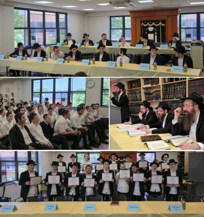 Oholei Torah Mesivta Bochurim Show Mastery of Tanya at Chidon