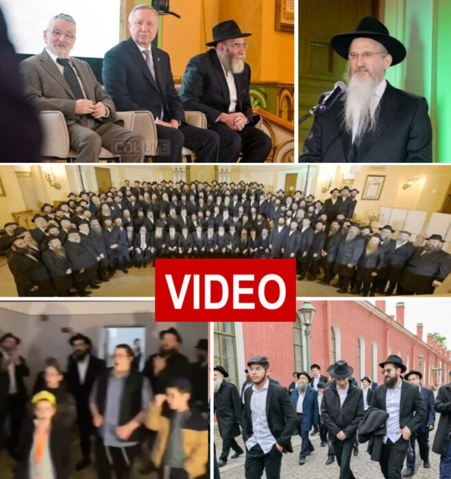 Shluchim Sing in Prison Where Alter Rebbe Was Jailed
