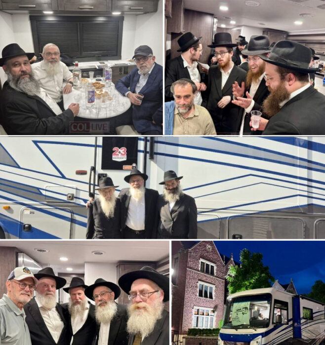 New Mitzvah Tank Inaugurated at 770 New Mitzvah Tank Inaugurated at 770
