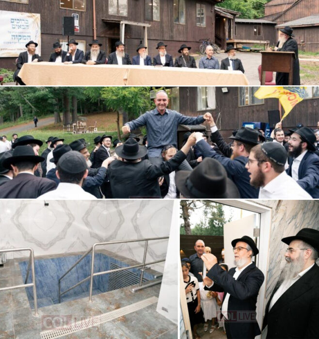 Magnificent New Mikvah Inaugurated at YTTL Poconos