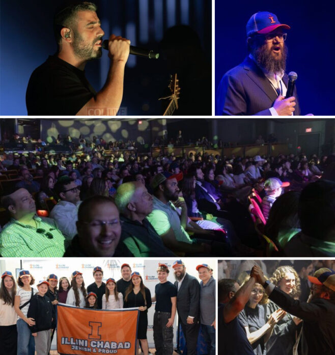 Ishay Ribo Draws 800 to Illini Chabad Concert